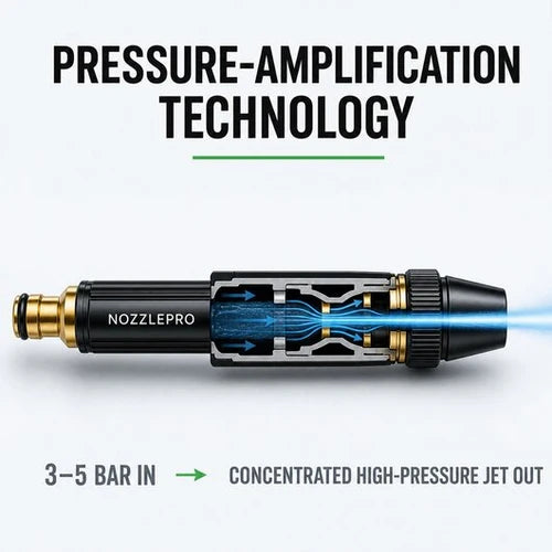 Portable High-Pressure Washing Water Gun Nozzle