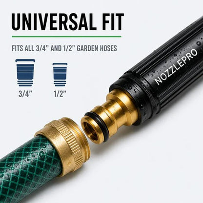 Portable High-Pressure Washing Water Gun Nozzle