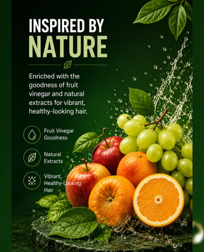 Fruit Vinegar Hair Dye 1000 ml ( 500ml+ 500ml )